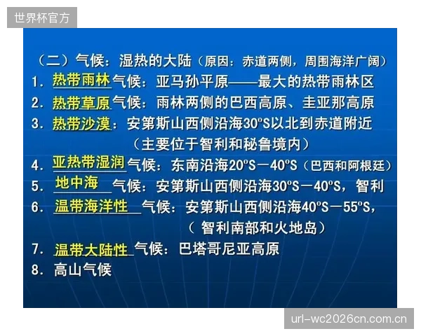相比美洲球队，西班牙队需更长时间适应北美的湿热与高原气候，这或成为小组赛的变数。